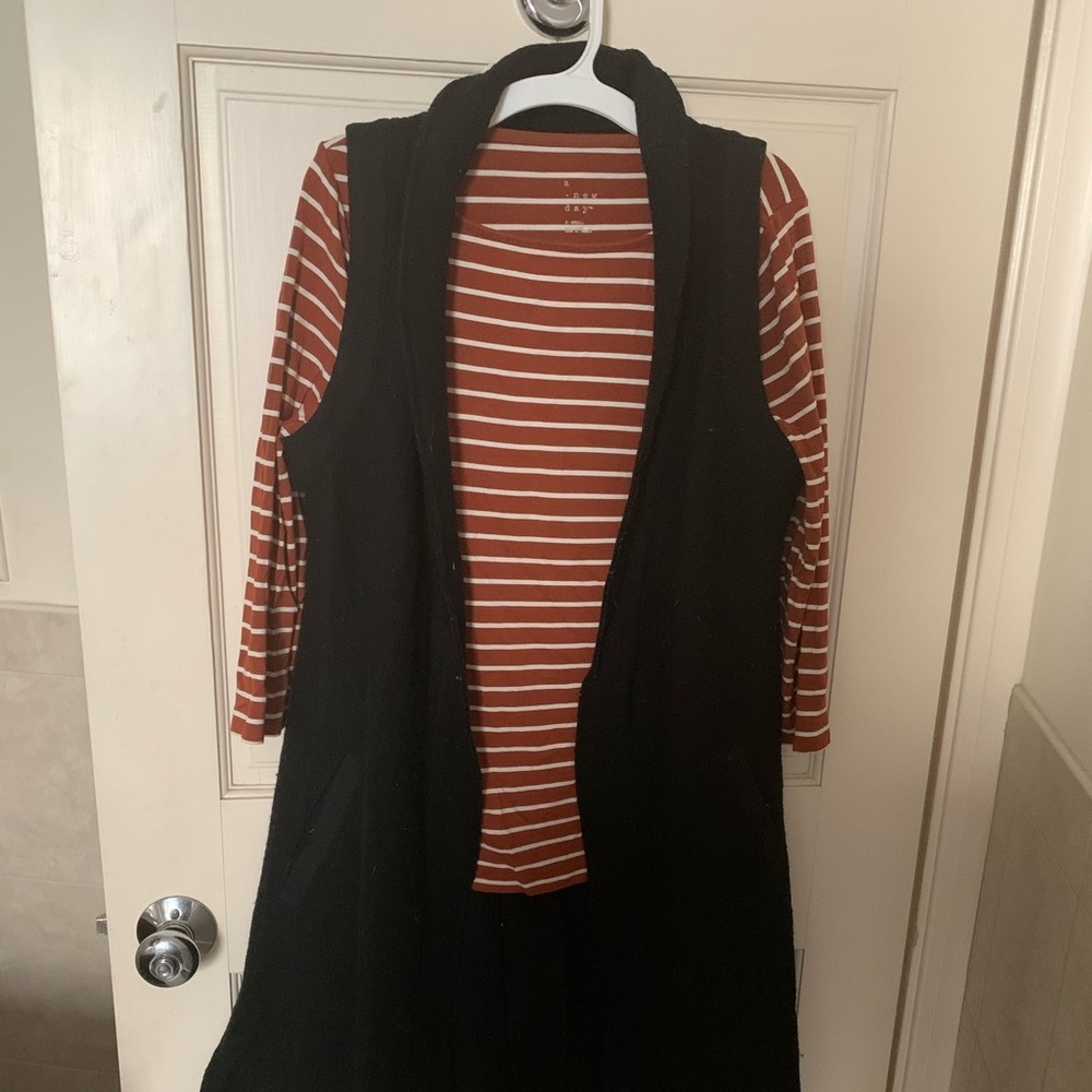 Anthropologie Marrakech Black Vest size S - Picture 6 of 8